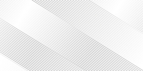Canvas Print - Vector gradient gray line abstract pattern Transparent monochrome striped texture, minimal background. Abstract background wave line elegant white striped diagonal line technology concept web texture.