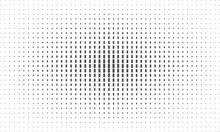 Abstract Dot Rectangular White Ash Seamless Stylish Pattern Background. Halftone Pattern With Dynamic Symbol