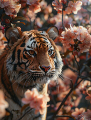 Poster - tiger in the wild