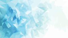 Light BLUE Vector Polygon Abstract Background. 