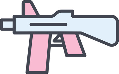 Poster - Gun Vector Icon