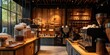 roastery with warm and inviting earthy tones