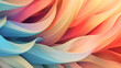 Arrière-plan coloré pastel abstrait. Vagues de couleurs modernes 4k