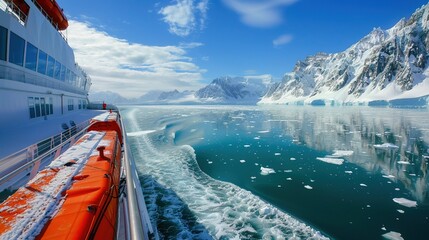 Poster - a cruise through the arctic