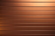 A perfect depiction of copper panels with pronounced horizontal grooves conveying structure and order