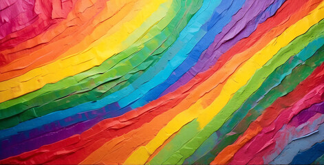 Naklejka na meble Dynamic brushstrokes showcase a dramatic flow of colors, representing the vibrant spirit and creative pulse of modern art