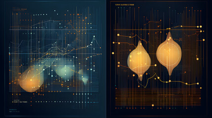 financial charts graph pattern