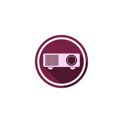 Poster - Projector icon isolated on transparent background