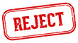 © B-design - reject stamp. reject rectangular stamp on white background