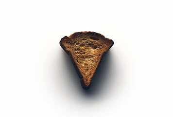 Wall Mural - bread toast with triangle shape