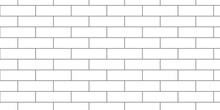 White Brick Background Texture. White Brick Pattern And White Background Wall Brick. Abstract Construction Stone Brick Seamless Background Texture.