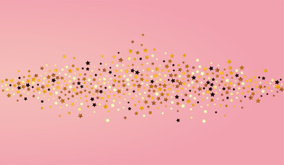 Wall Mural - gold_star_pink_background_113.eps