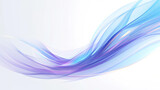 Fototapeta Abstrakcje - abstract background with smooth waves in soft lilac-blue colors