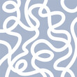 Abstract hand drawn swirls design background