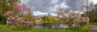 Panorama Bürgerpark mit See in Bremen