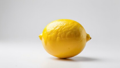 Lemon isolated on white background