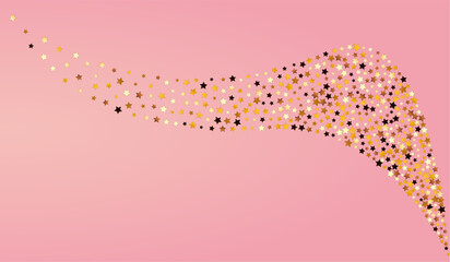 Wall Mural - gold_star_pink_background_116.eps