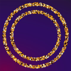 Wall Mural - gold_star_purple_background_4.eps