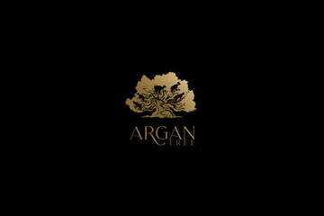 Argan tree logo design