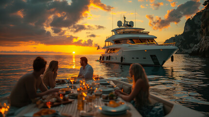 A boutique yacht club offers personalized concierge services and bespoke experiences for its members, from private yacht charters to exclusive waterfront dining and VIP access to m