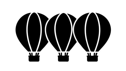 Wall Mural - balloon isolated on white background vector illustration