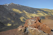 Amazing view from Mount Etna Etna, Sicily, Italy.