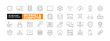 © Bilal - Set of 36 Internet and Computer line icons set. Internet and Computer outline icons with editable stroke collection. Includes Computer, Website, WiFi, Cloud Computing, Hardware, and More.