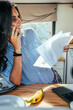 © Luis Herrera/Stocksy - happy businesswoman