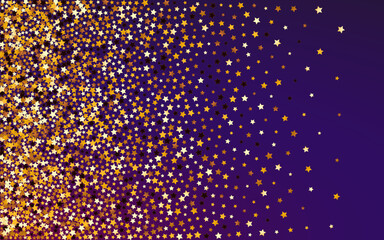 Wall Mural - gold_star_purple_background_59.eps
