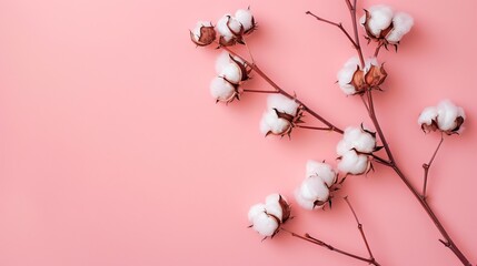 Poster - cotton background.