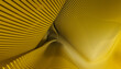 © Javier Pardina/Stocksy - Abstract yellow background with layers of textile
