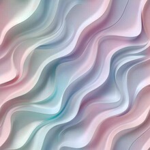 Pink Seamless Wave Background. Abstract Wallpaper. Texture. Pastel