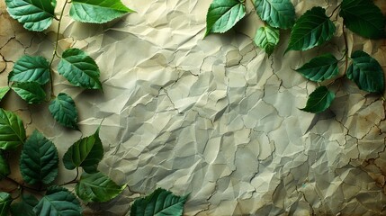 Poster - A background made from eco paper