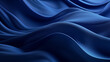 deep blue wavy uniform texture background. Printed on canvas. Concept wallpapers, posters, murals, carpets, cards.