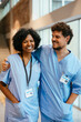 © BONNINSTUDIO/Stocksy - Portrait of confident healthcare workers