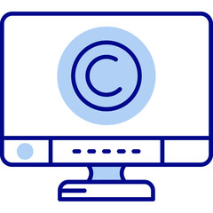 Sticker - Copyright Icon