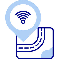 Canvas Print - Wifi Icon