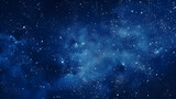 Fototapeta Kosmos - Night sky with stars and nebula. 3D rendering illustration.