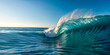 © Gustavo Cruz - Deslizando nas Cristas: Surfando na Beleza do Oceano com um Tubo Magnífico