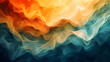 A colorful abstract background with the colors of the wave
