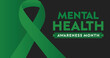 © JK2507 - May Mental Health Awareness Month: An Annual Campaign in the United States Promoting Mental Well-being, Advocacy, and Prevention