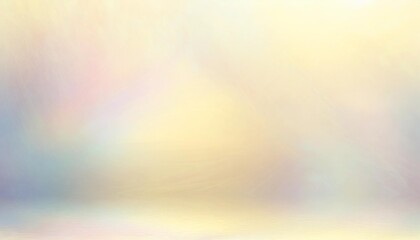 Sticker - pastel yellow pink blue blur empty background delicate spring colors abstract illustration easter light defocused backdrop simple pattern