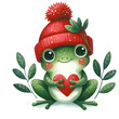 Cute Frog Clipart PNG charming and playful  Frog 