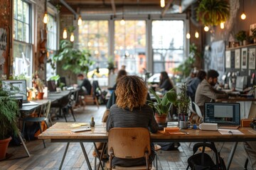 Poster - Connected Coworking Networks: Young Professionals Networking