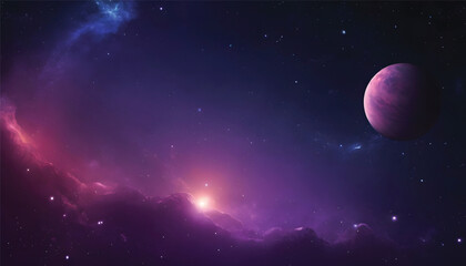 Wall Mural - science and fiction wallpaper. the beauty of deep space. colorful graphics for the background, like 