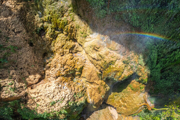 Pha Rom Yen Waterfall at Ban Rai, Uthai Thani, Thailand