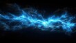 © 2D_Jungle - blue fantasy lightning on black background