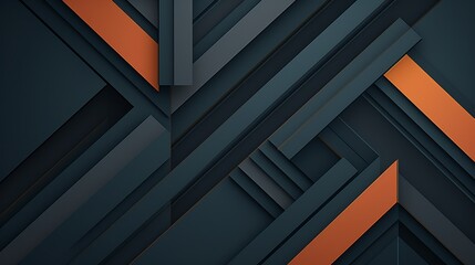 Poster - abstract background involving minimalistic linear patterns ai generated illustration