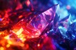 Radiant Crystalline Convergence:Constructivism of Shadows,Jewel-Toned Fusion in Cinematic Visuals
