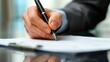 © Feri - Professional businessman signing business contract with clarity